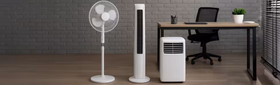 comparaison ventilateur et rafraîchisseur d’air dans une maison